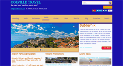 Desktop Screenshot of colvilletravel.com